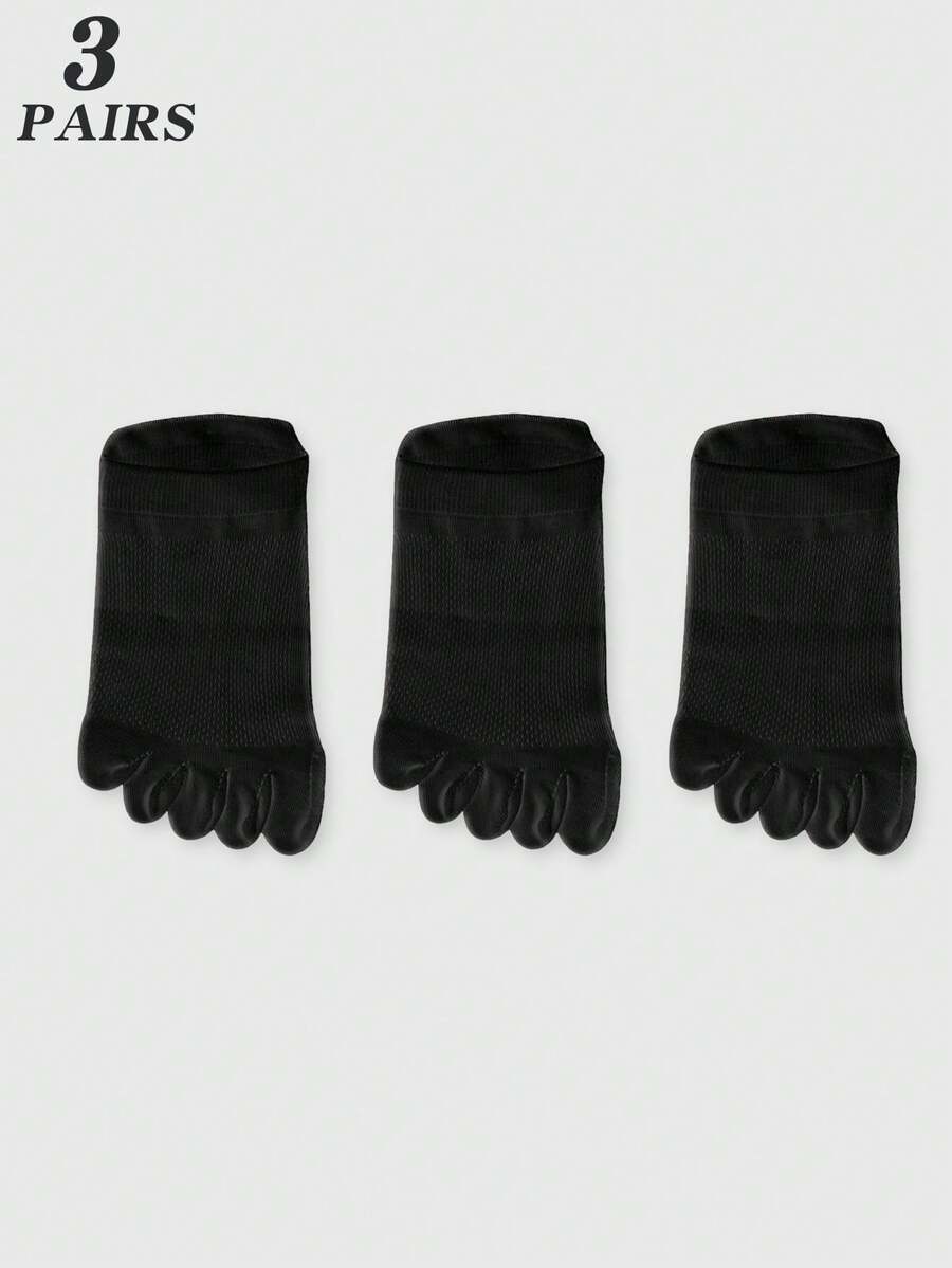 3 Pairs White Mesh Toe Socks F - Ankle Sock Low Cut reseña y precio