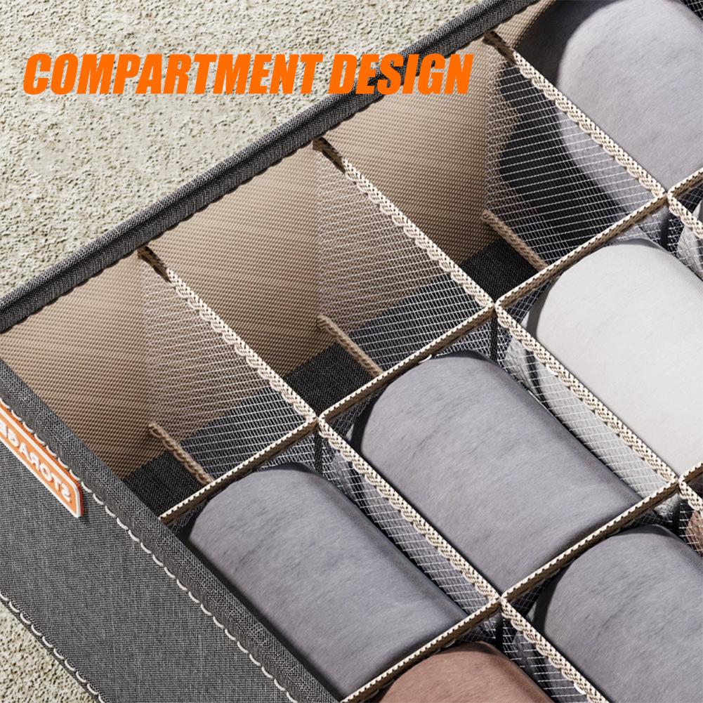 20 Grids Sock Drawer Organizer - Sock Organizer Tray reseña y precio