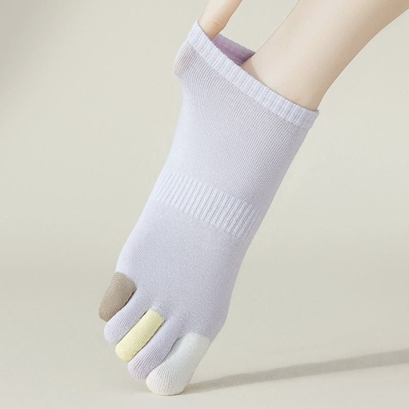 6 pairs Summer thin breathable - Toe Sock Split reseña y precio