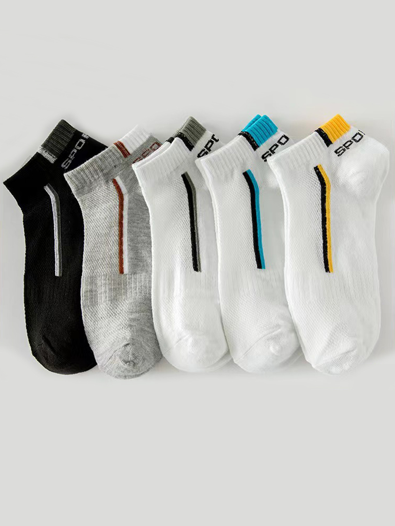 30pairs Men's Fashion Cotton B - Ankle Sock Low Cut reseña y precio