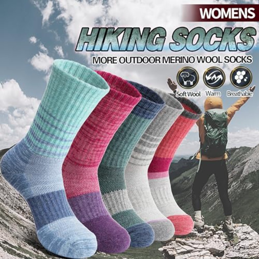 Anlisim Merino Wool Hiking Soc - Wool Hiking Sock reseña y precio