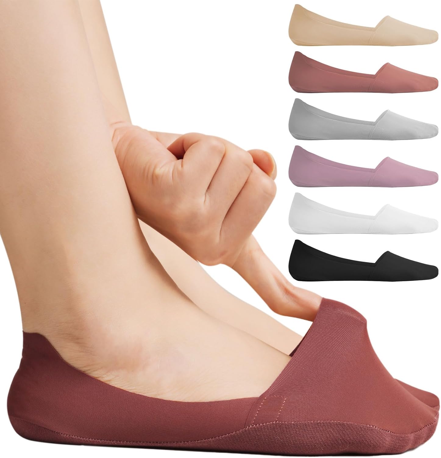 No Show Socks for Women, Non S - Invisibility Sock Loafer reseña y precio