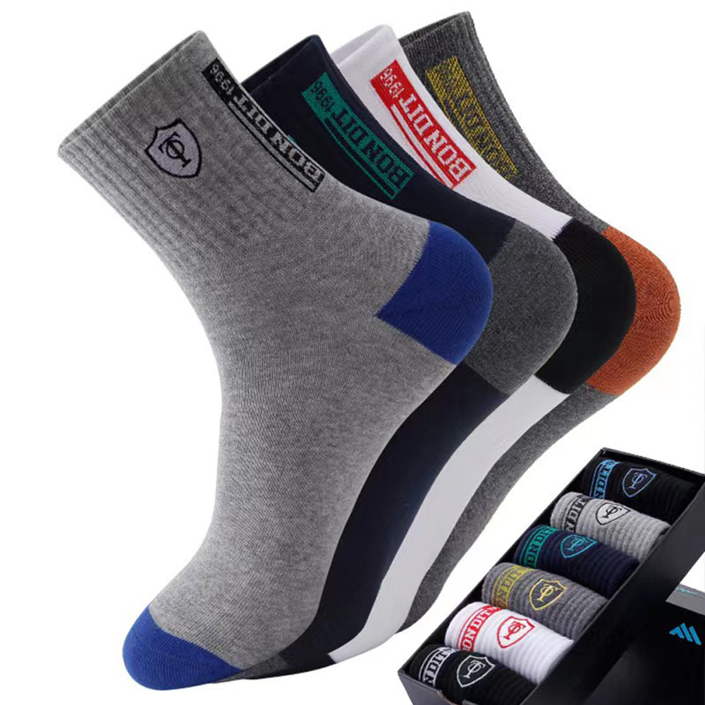 Men's 5/10-Pack Premium Therma - Cotton Crew Sock Pack reseña y precio