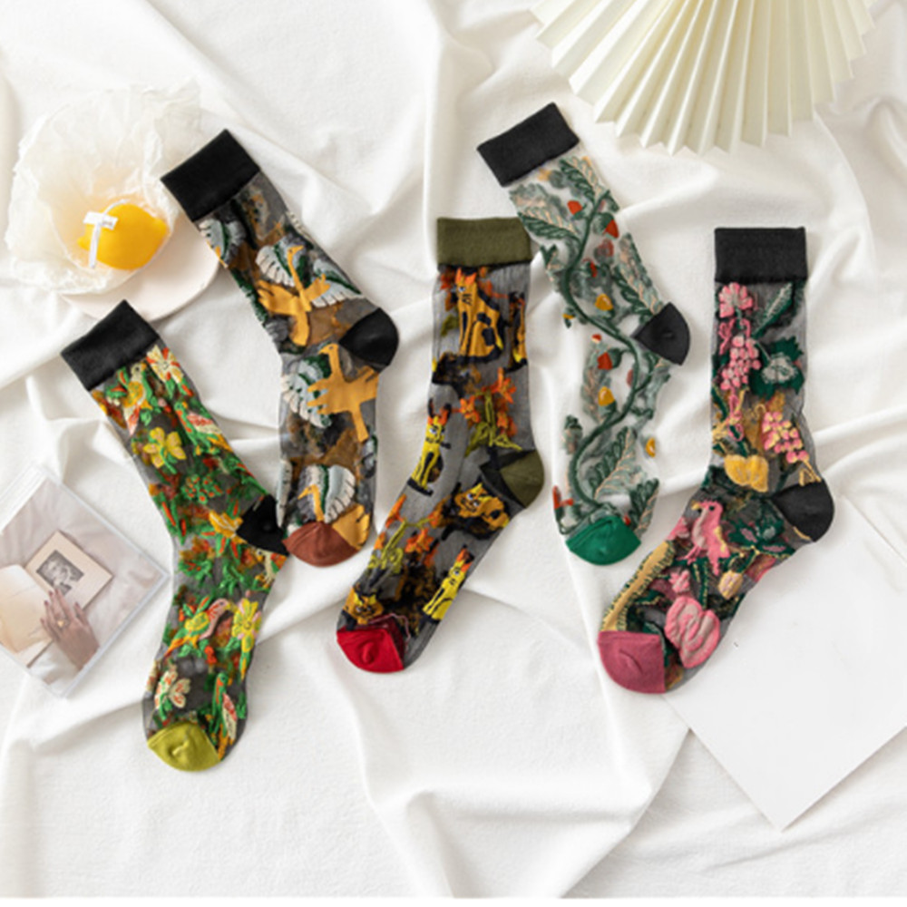 Woman Lace flower short sock t - Invisibility Sock Loafer reseña y precio