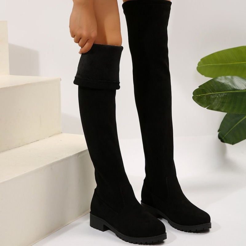 Women Over The Knee Boots Thig - Knee High Sock Women reseña y precio