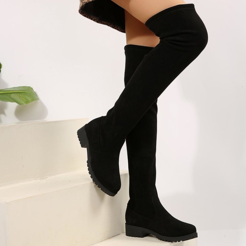 Women Over The Knee Boots Thig - Knee High Sock Women reseña y precio