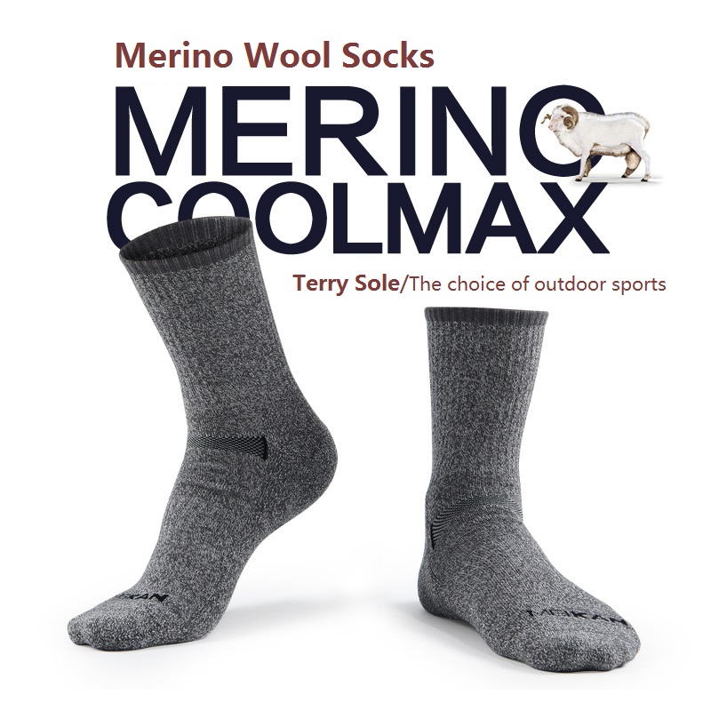 MEIKAN Men Merino Wool Socks C - Wool Hiking Sock reseña y precio