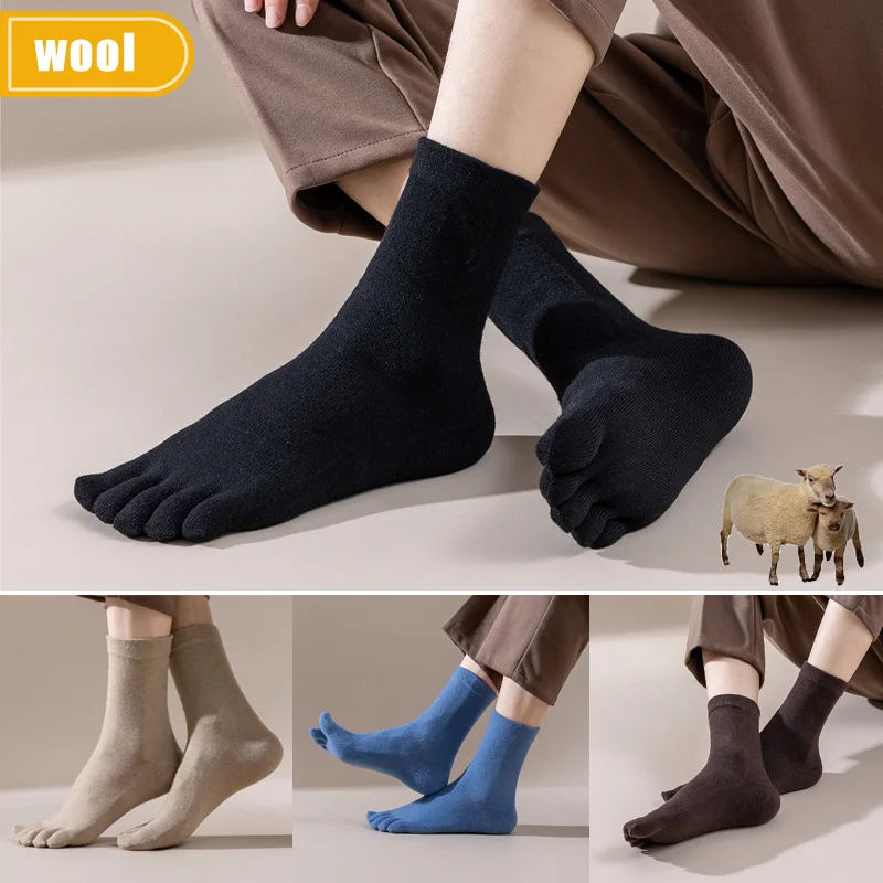 Mans Wool Five Finger Socks Sh - Thermal Sock Winter reseña y precio