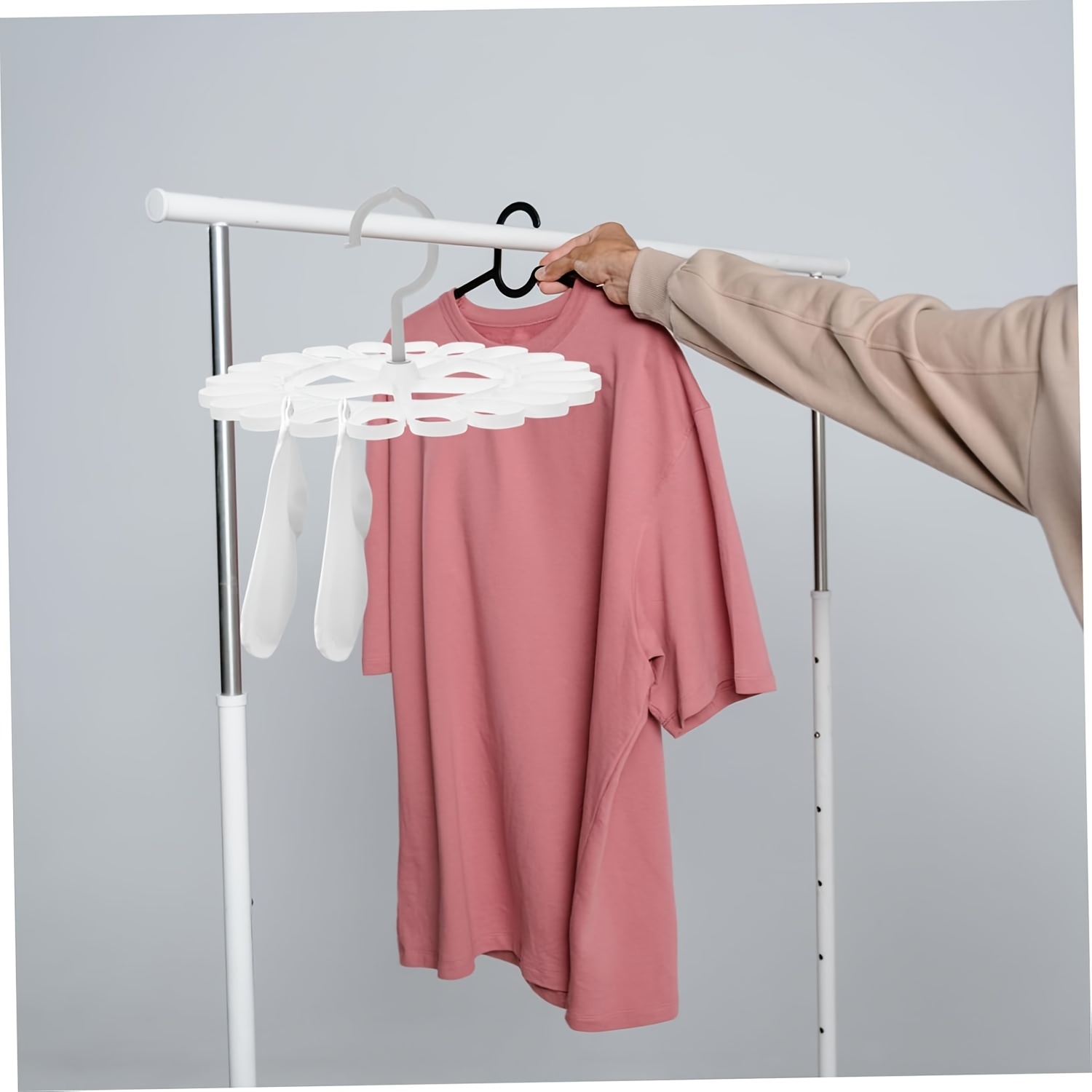Round Drying Rack Large Capaci - Sock Organizer Tray reseña y precio