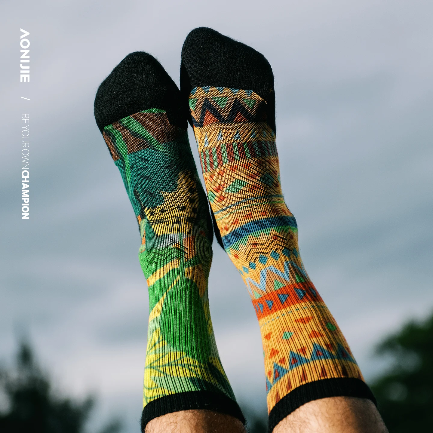 AONIJIE Outdoor Wool Crew Sock - Wool Hiking Sock reseña y precio