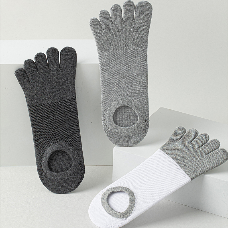 5 Pairs Men's No Show Toe Sock - Toe Sock Split reseña y precio