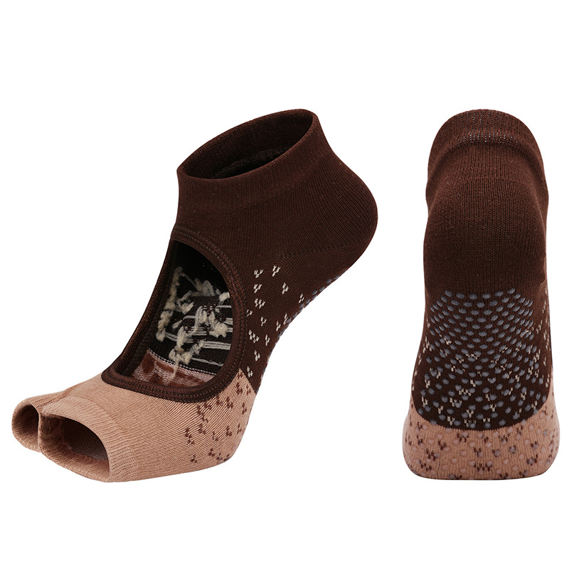 Non-Slip Split-Toe Yoga Socks  - Grip Sock Yoga reseña y precio