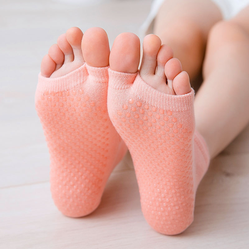 Non-Slip Split-Toe Yoga Socks  - Grip Sock Yoga reseña y precio