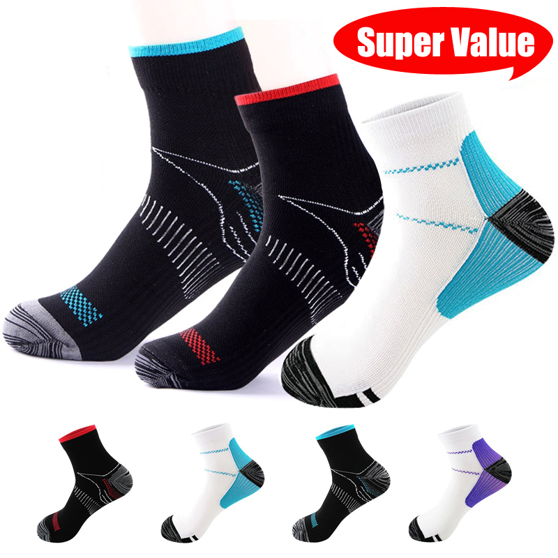 1Pairs Plantar Fasciitis Socks - Ankle Brace Sock reseña y precio