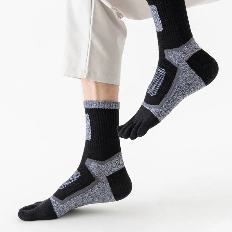 3 Pairs Men Sports Five Finger - Toe Sock Split reseña y precio