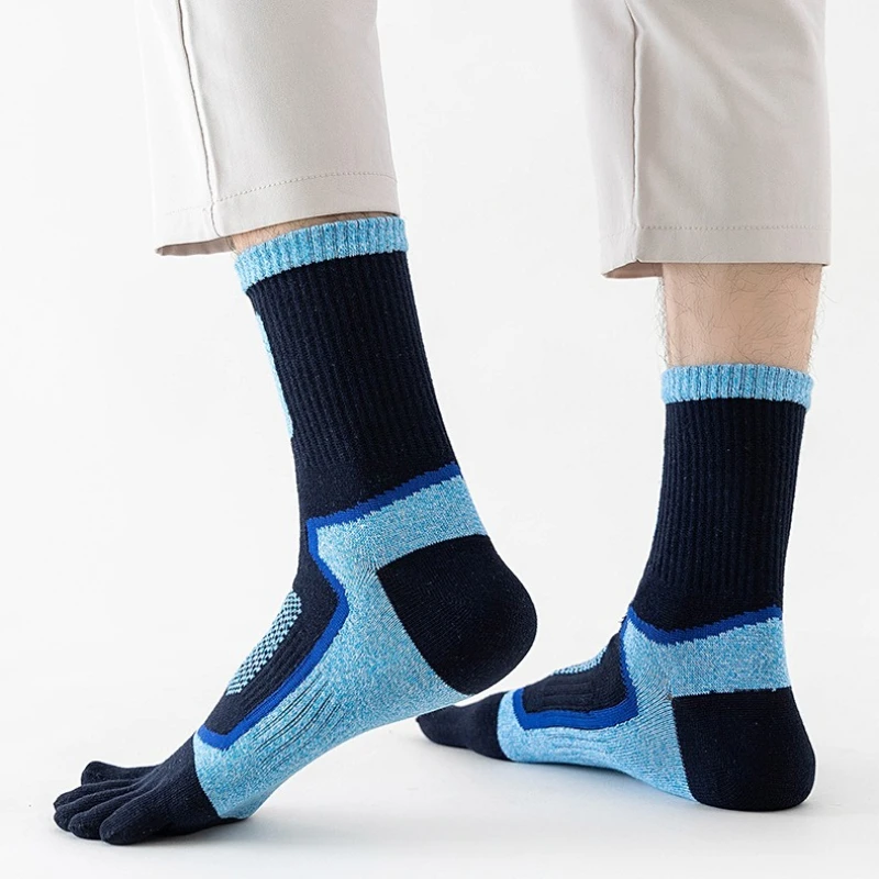 3 Pairs Men Sports Five Finger - Toe Sock Split reseña y precio