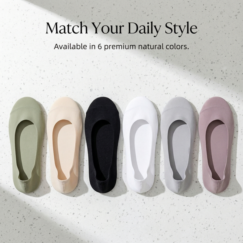 5Pair-Set Non-Slip Women Invis - Invisibility Sock Loafer reseña y precio