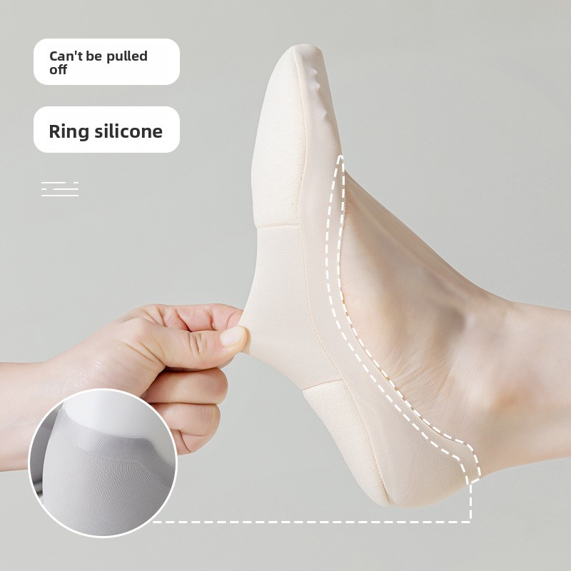 5Pair-Set Non-Slip Women Invis - Invisibility Sock Loafer reseña y precio