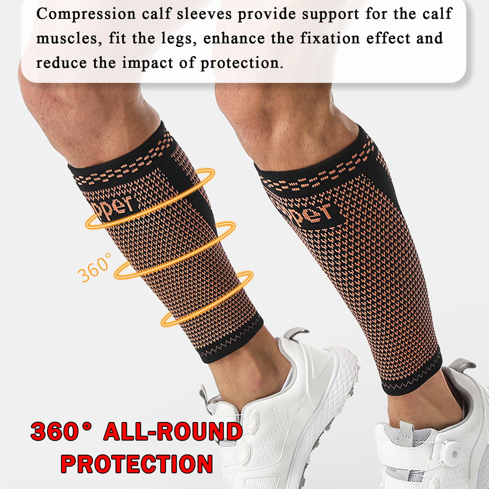 1pc Copper Calf Compression Sl - Compression Sleeve Calf reseña y precio
