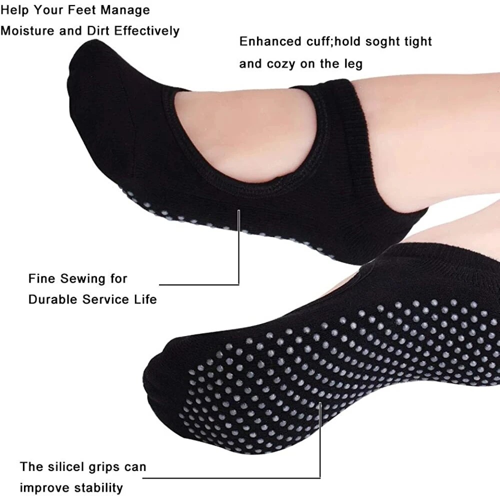 High Quality Women Yoga Socks  - No Show Sock Women reseña y precio