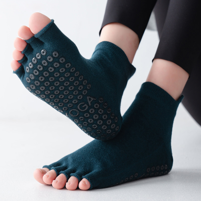 Yoga Socks Half Toe Anti-Slip  - Grip Sock Yoga reseña y precio
