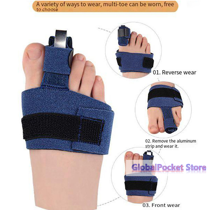1Pcs Toe Corrector Toe Fractur - Ankle Brace Sock reseña y precio