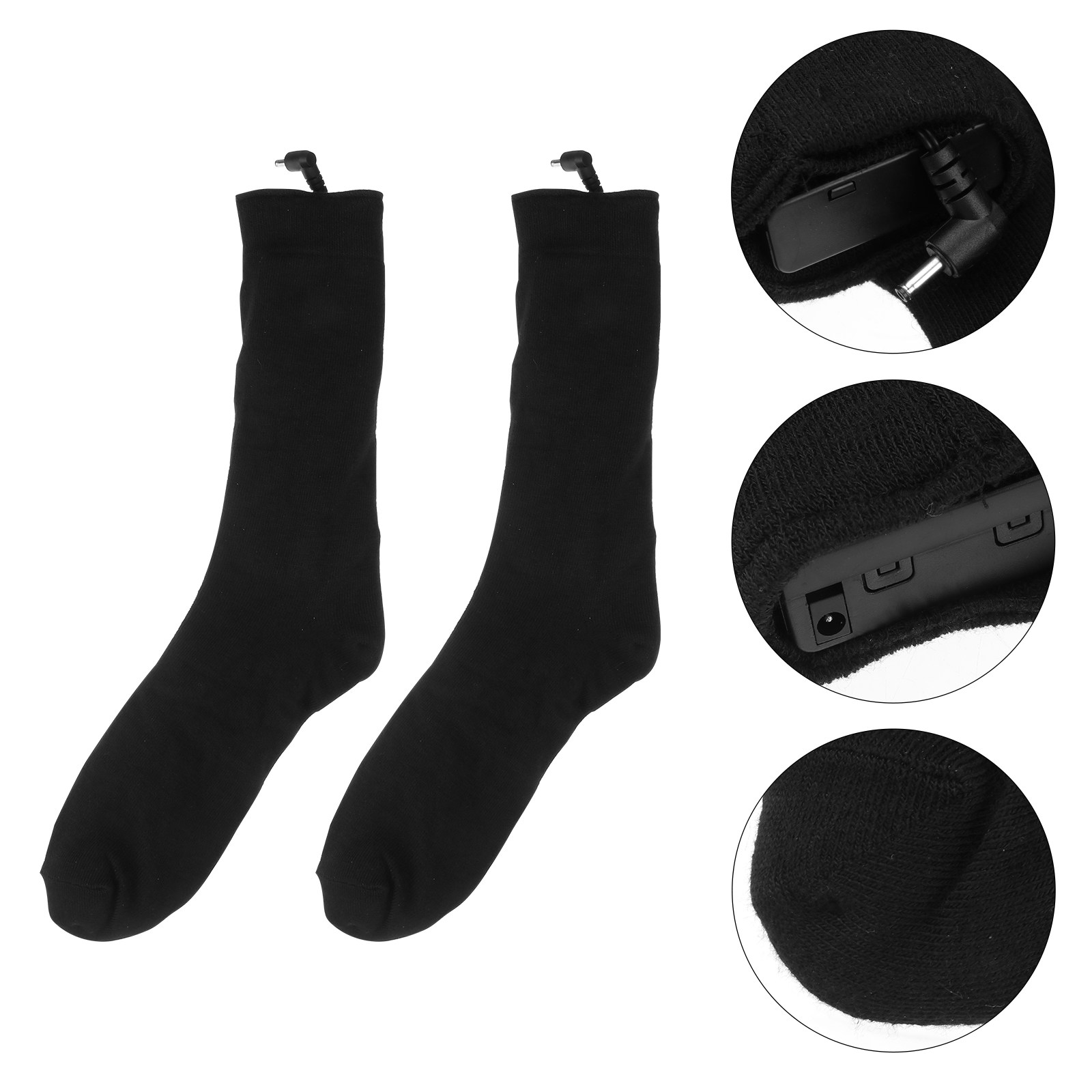 1Pair Battery Heated Socks Ele - Thermal Sock Winter reseña y precio
