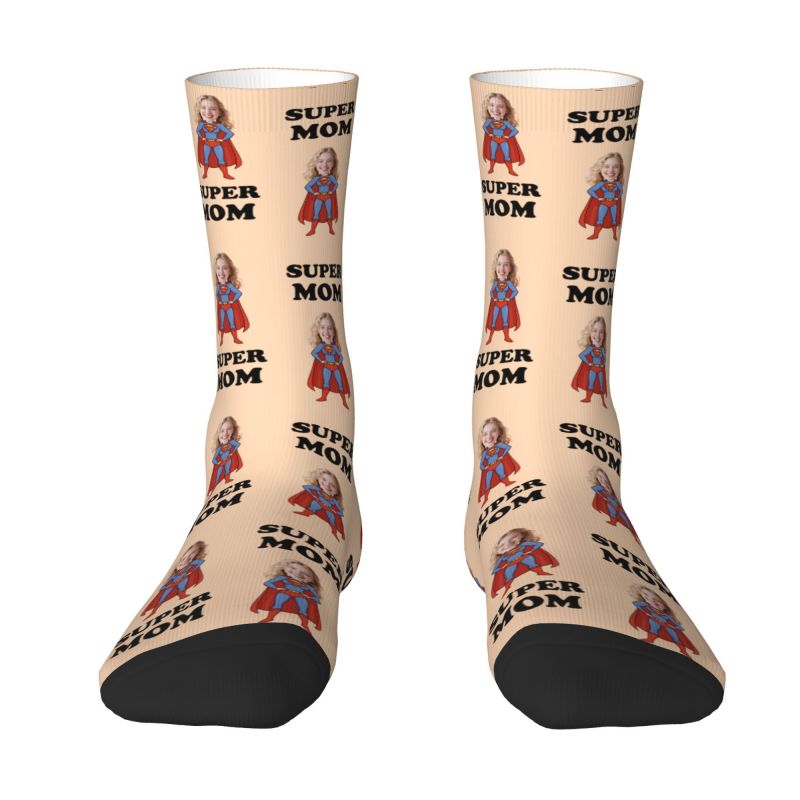 Super Mom Custom Mens Crew Soc - Dress Sock Men reseña y precio