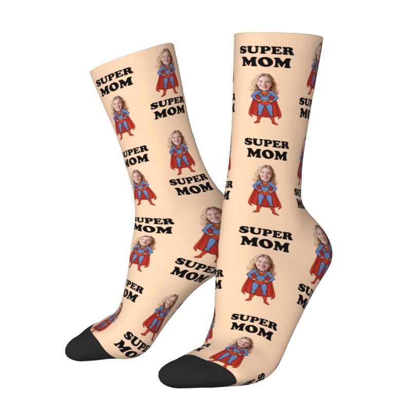 Super Mom Custom Mens Crew Soc - Dress Sock Men reseña y precio