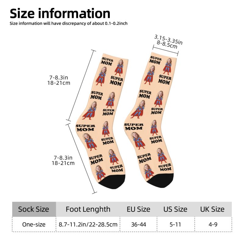 Super Mom Custom Mens Crew Soc - Dress Sock Men reseña y precio