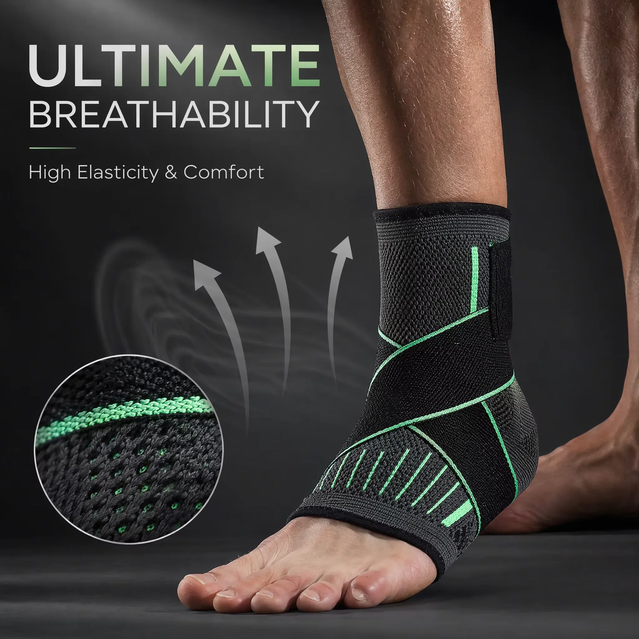 Breathable Compression Ankle B - Ankle Brace Sock reseña y precio