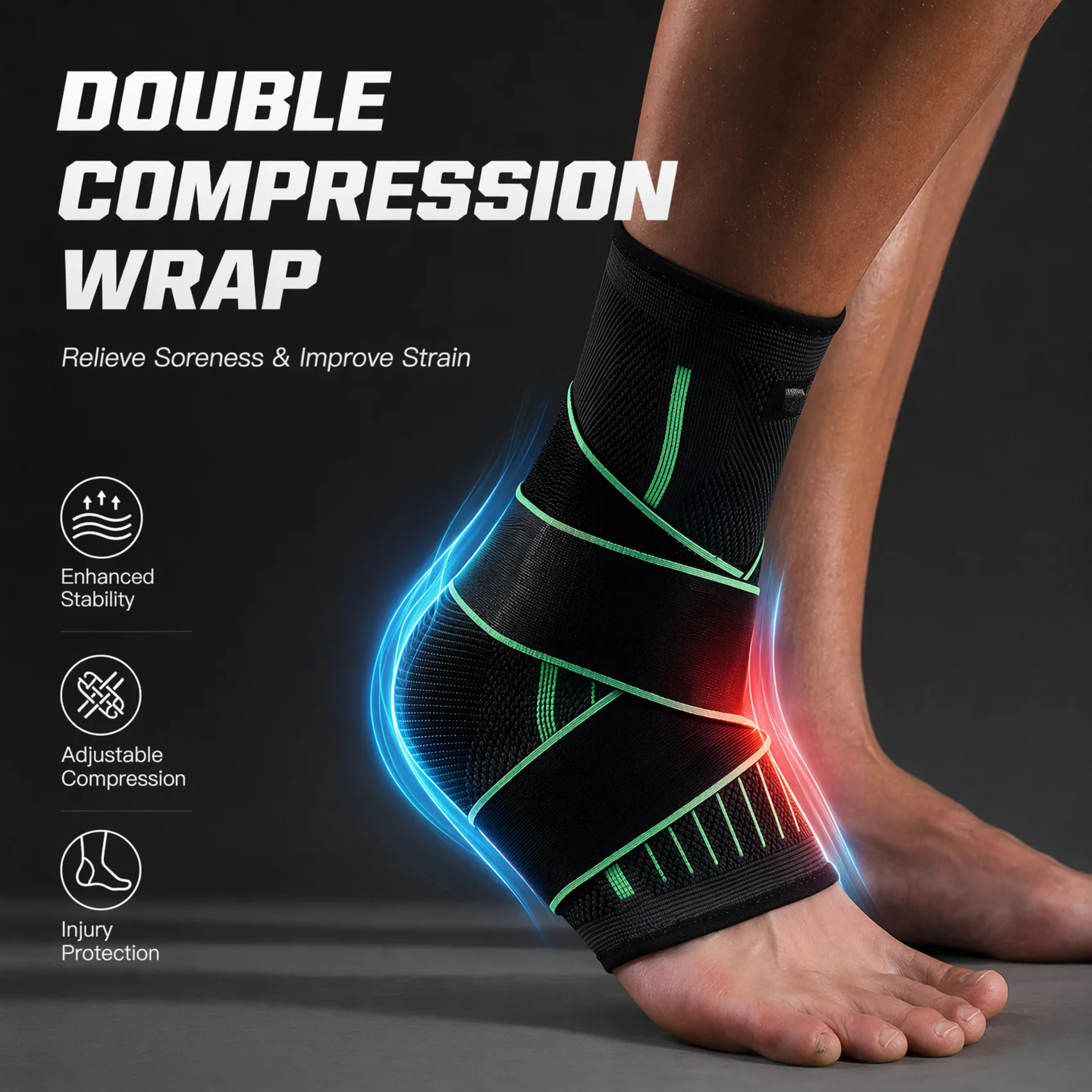 Breathable Compression Ankle B - Ankle Brace Sock reseña y precio