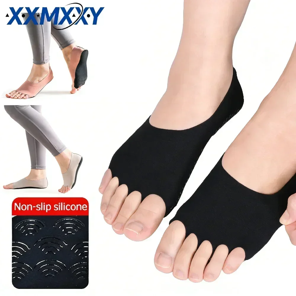 1Pair Toeless Yoga Pilates Soc - Grip Sock Yoga reseña y precio