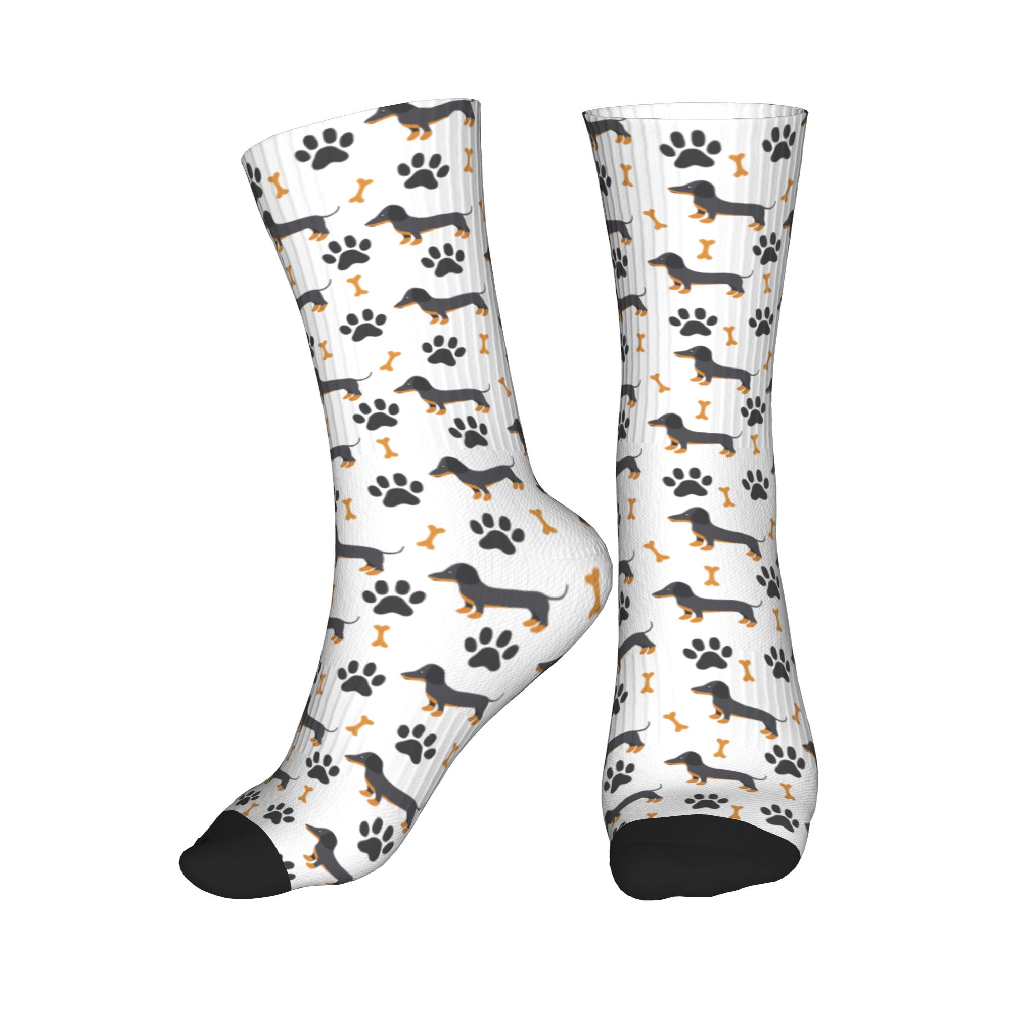 Cute Puppy Dog Dachshund Dress - Dress Sock Men reseña y precio