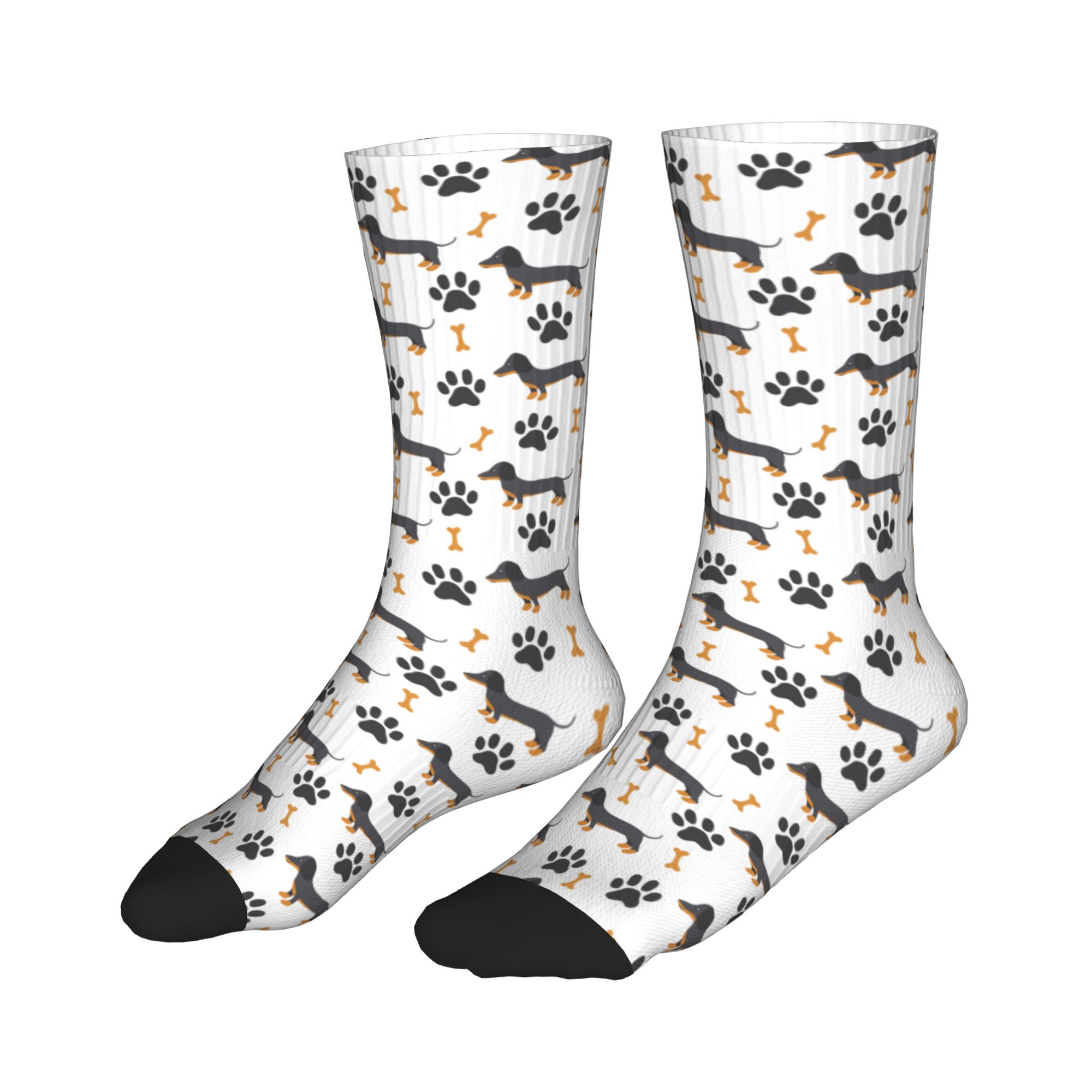 Cute Puppy Dog Dachshund Dress - Dress Sock Men reseña y precio