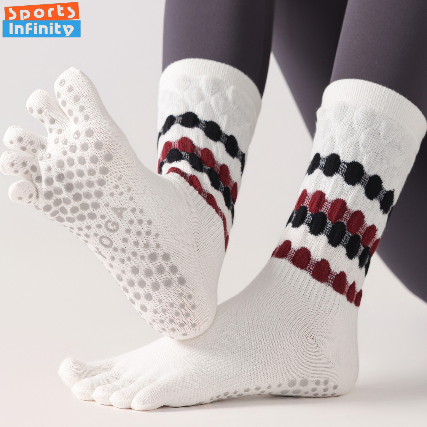 Fashion Five Finger Yoga Socks - Toe Sock Split reseña y precio