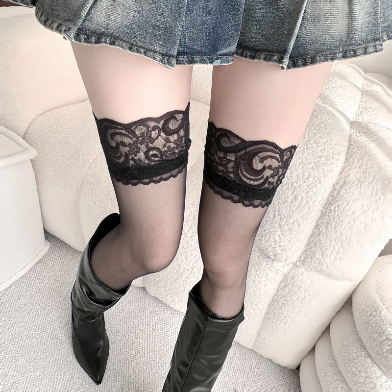 Lace Stockings Women Belt Flor - Tights Pantyhose Sheer reseña y precio