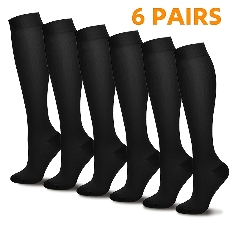 6 Pairs Mid-Calf Compression S - Wool Hiking Sock reseña y precio