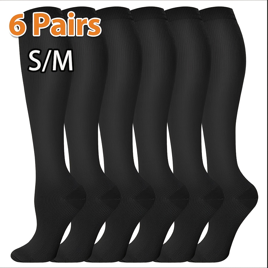 6 Pairs Mid-Calf Compression S - Wool Hiking Sock reseña y precio