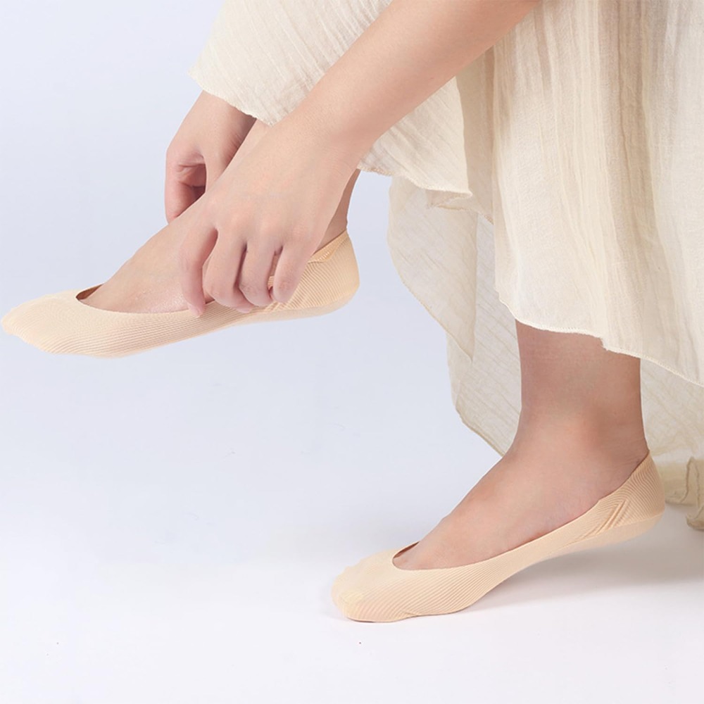 6 Pairs No Show Socks Women An - Invisibility Sock Loafer reseña y precio