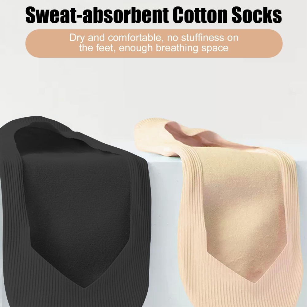 6 Pairs No Show Socks Women An - Invisibility Sock Loafer reseña y precio