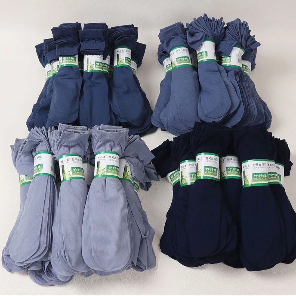 10pairs Men Ice Silk Socks Sum - Silk Sock Bamboo reseña y precio