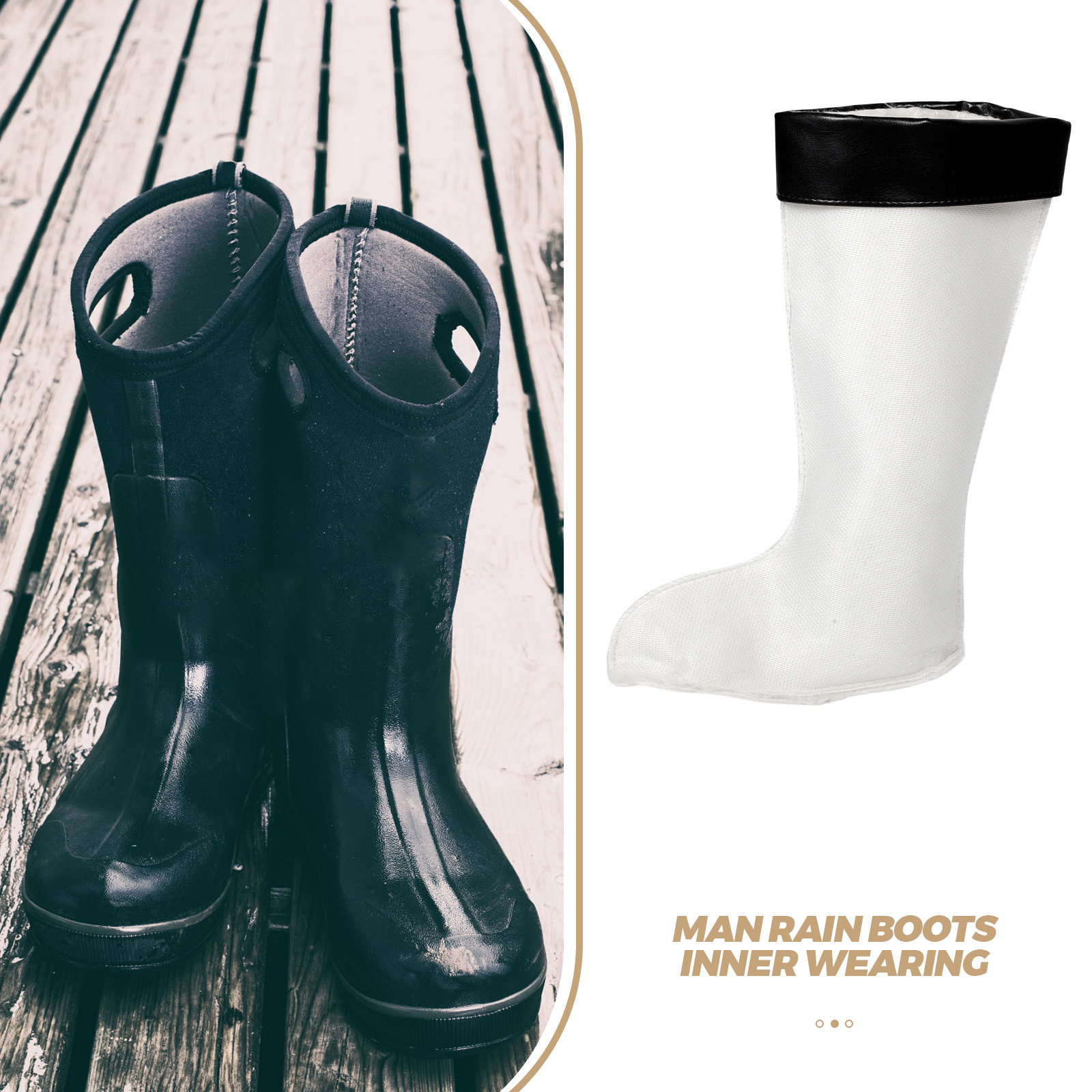 1Pair Warm Winter Rain Boot Li - Thermal Sock Winter reseña y precio