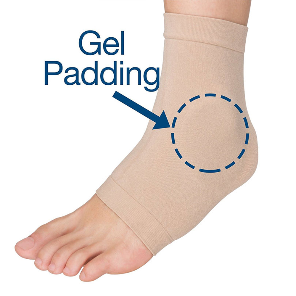 1Pair Boot Bumper Gel Pad Slee - Ankle Brace Sock reseña y precio