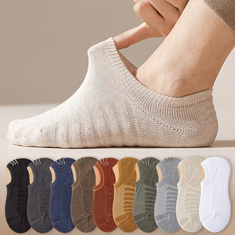 10 Pairs Summer Men's Casual N - Invisibility Sock Loafer reseña y precio