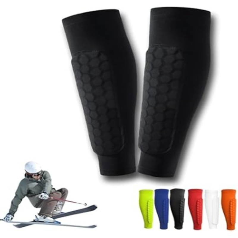 Soccer Shin Guards Shin Guard  - Compression Sleeve Calf reseña y precio