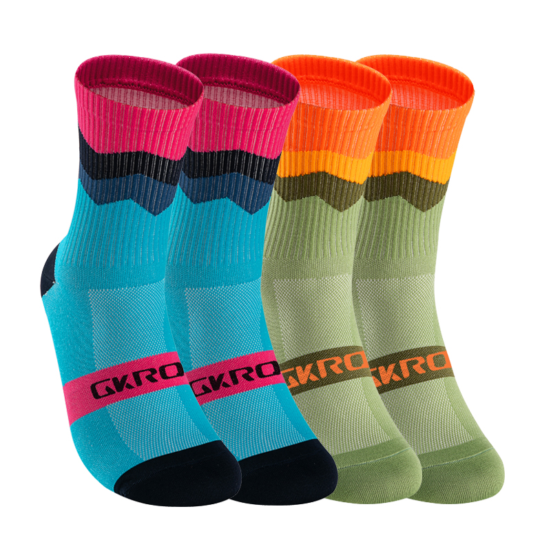 GKRQ 4 Pairs Bike Socks Men Nu - Compression Sock Medical reseña y precio