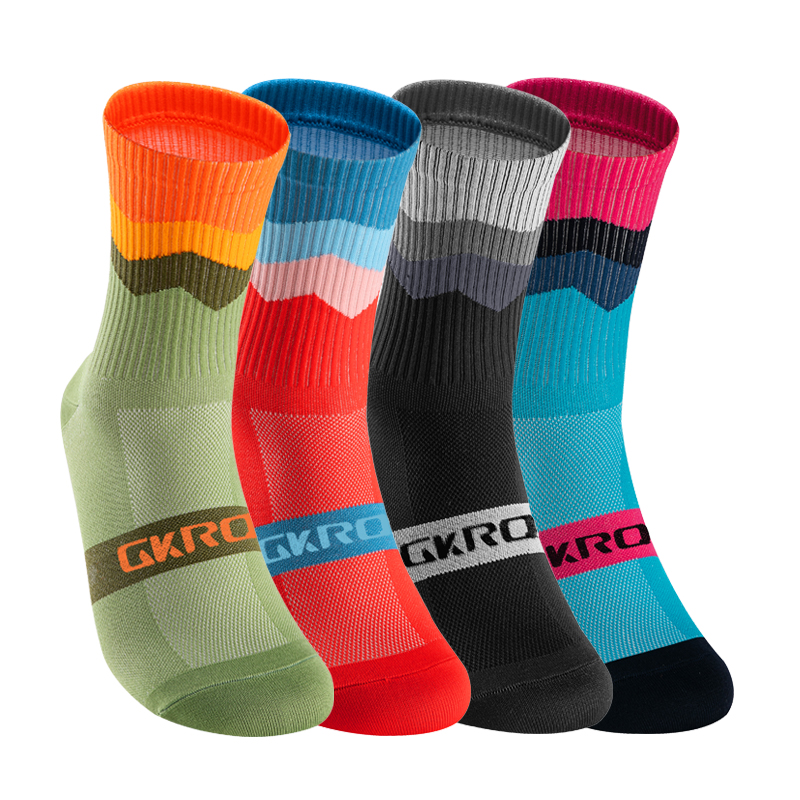 GKRQ 4 Pairs Bike Socks Men Nu - Compression Sock Medical reseña y precio
