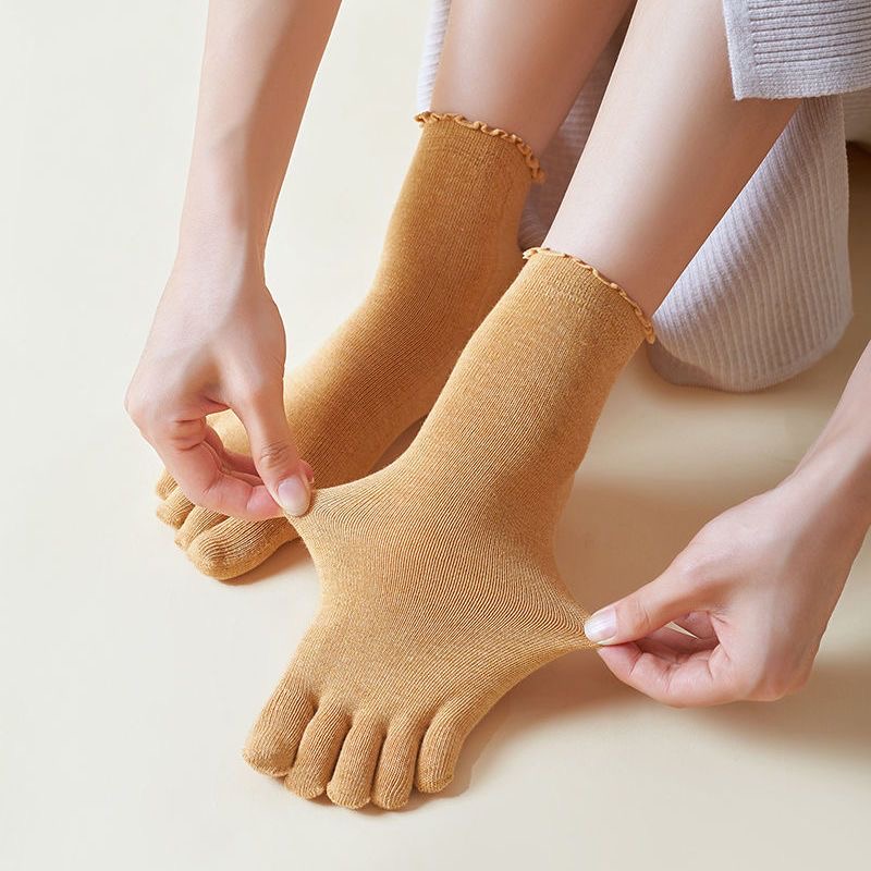 1/5 Pairs Cotton Women Five Fi - Toe Sock Split reseña y precio