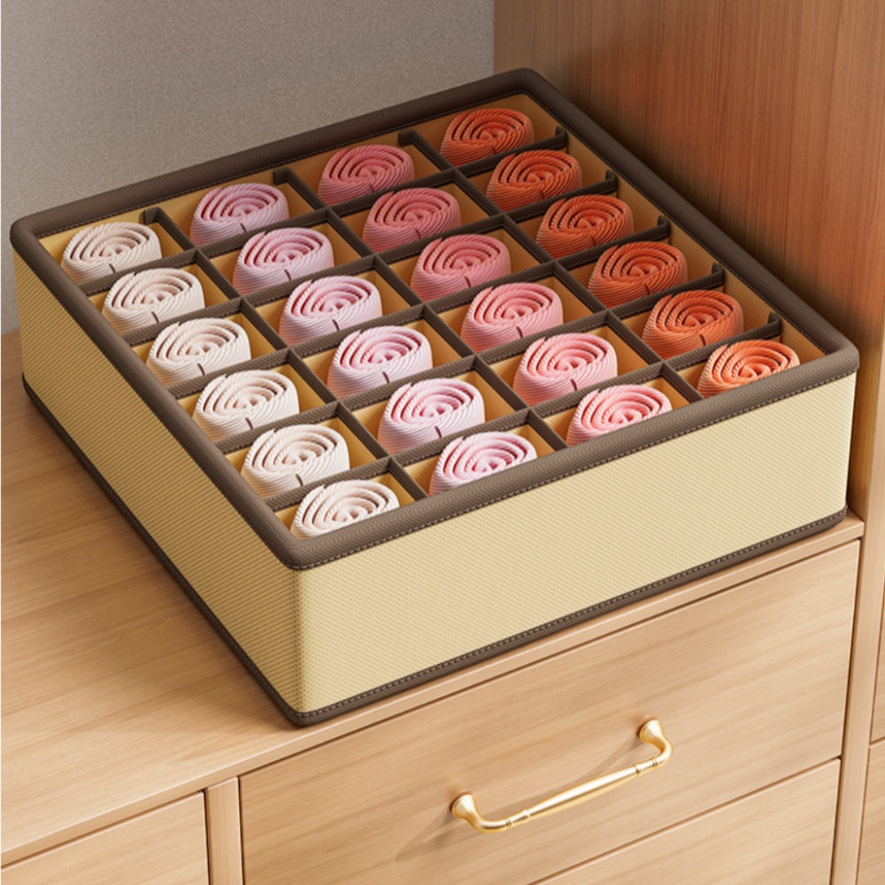1pc 24grids Cabinet Underwear  - Sock Organizer Tray reseña y precio
